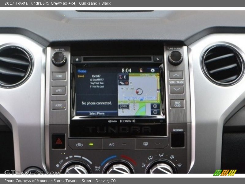 Quicksand / Black 2017 Toyota Tundra SR5 CrewMax 4x4