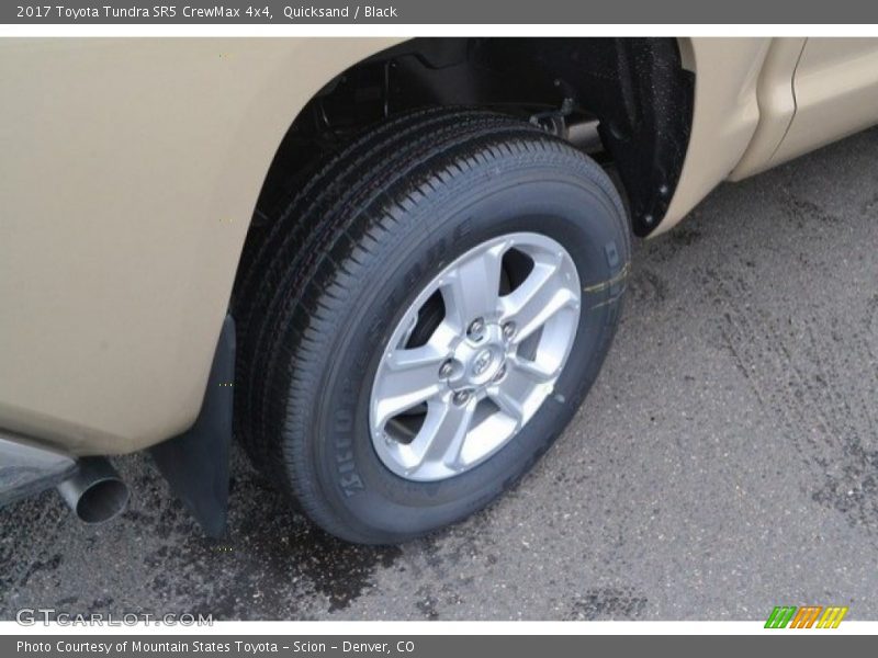 Quicksand / Black 2017 Toyota Tundra SR5 CrewMax 4x4