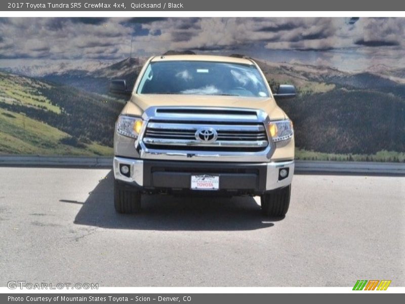Quicksand / Black 2017 Toyota Tundra SR5 CrewMax 4x4