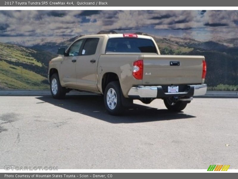 Quicksand / Black 2017 Toyota Tundra SR5 CrewMax 4x4