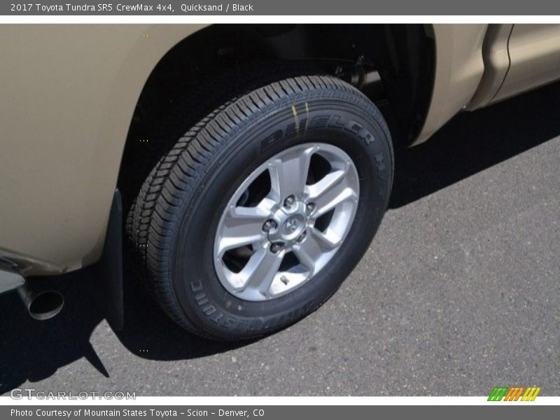 Quicksand / Black 2017 Toyota Tundra SR5 CrewMax 4x4