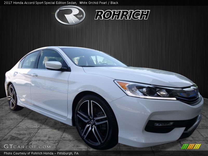White Orchid Pearl / Black 2017 Honda Accord Sport Special Edition Sedan
