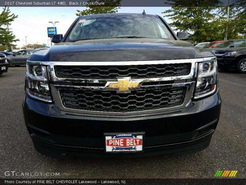 Black / Cocoa/Dune 2017 Chevrolet Suburban LT 4WD