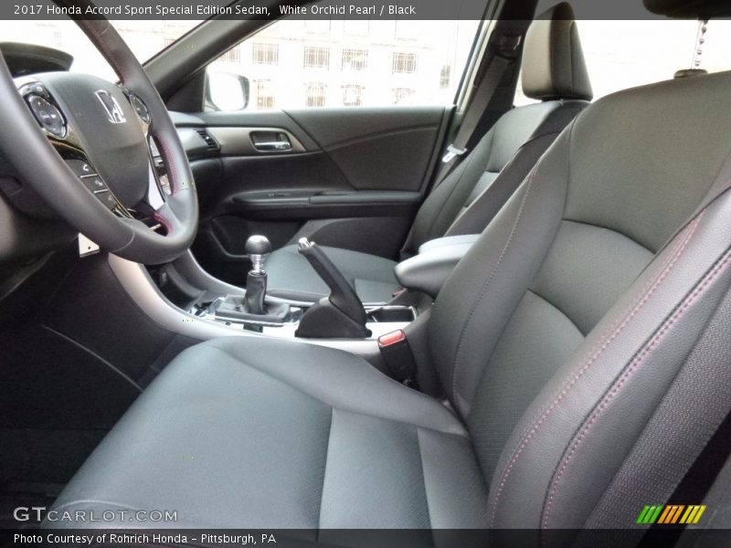 White Orchid Pearl / Black 2017 Honda Accord Sport Special Edition Sedan