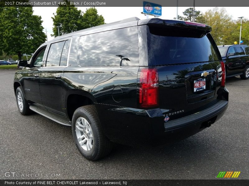 Black / Cocoa/Dune 2017 Chevrolet Suburban LT 4WD