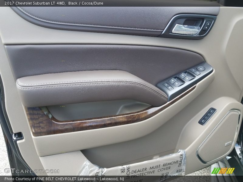 Black / Cocoa/Dune 2017 Chevrolet Suburban LT 4WD