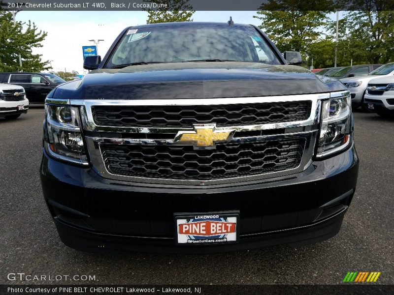 Black / Cocoa/Dune 2017 Chevrolet Suburban LT 4WD