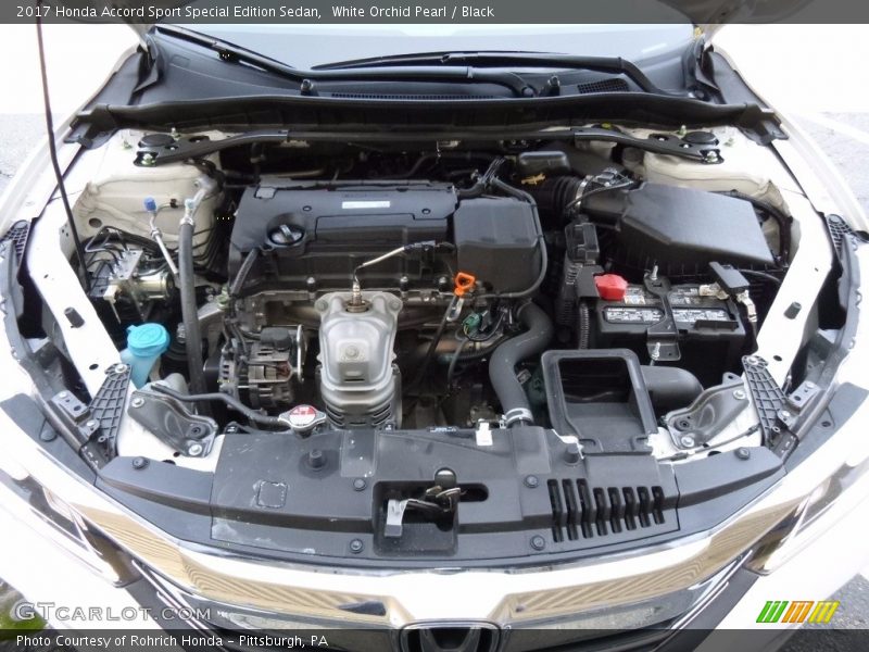  2017 Accord Sport Special Edition Sedan Engine - 2.4 Liter DI DOHC 16-Valve i-VTEC 4 Cylinder