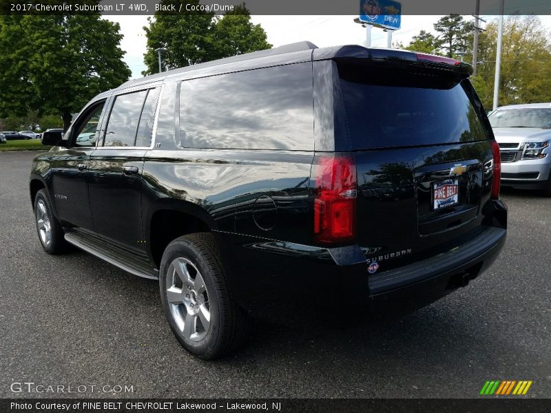Black / Cocoa/Dune 2017 Chevrolet Suburban LT 4WD