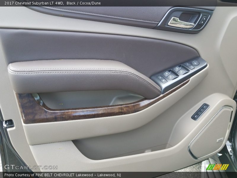 Black / Cocoa/Dune 2017 Chevrolet Suburban LT 4WD