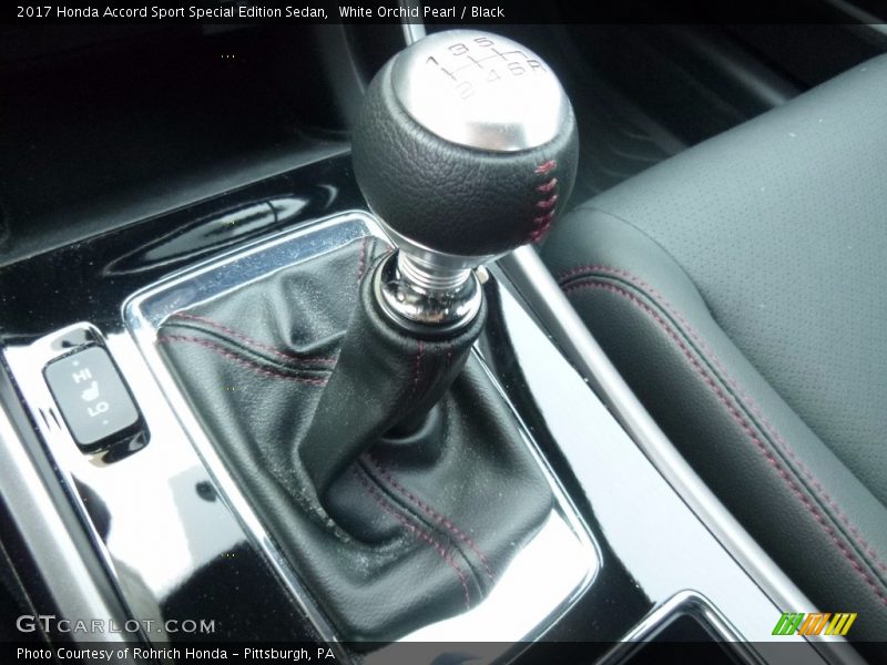  2017 Accord Sport Special Edition Sedan 6 Speed Manual Shifter