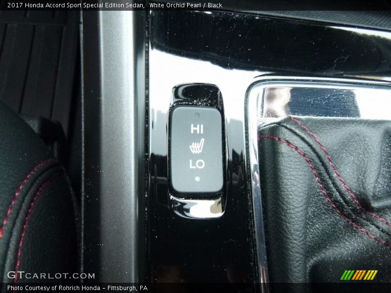 Controls of 2017 Accord Sport Special Edition Sedan