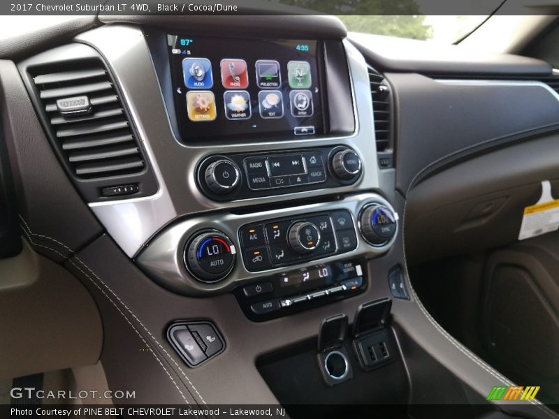Black / Cocoa/Dune 2017 Chevrolet Suburban LT 4WD