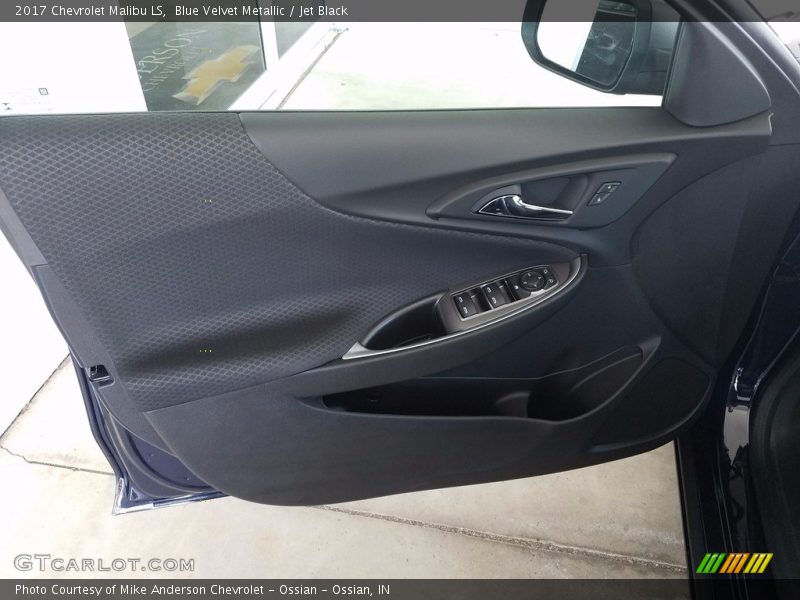 Blue Velvet Metallic / Jet Black 2017 Chevrolet Malibu LS