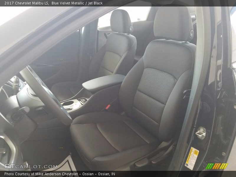 Blue Velvet Metallic / Jet Black 2017 Chevrolet Malibu LS