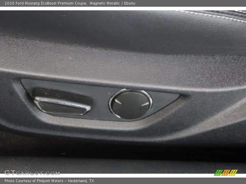 Magnetic Metallic / Ebony 2016 Ford Mustang EcoBoost Premium Coupe