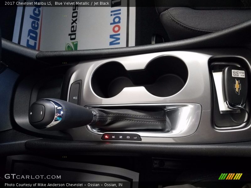 Blue Velvet Metallic / Jet Black 2017 Chevrolet Malibu LS
