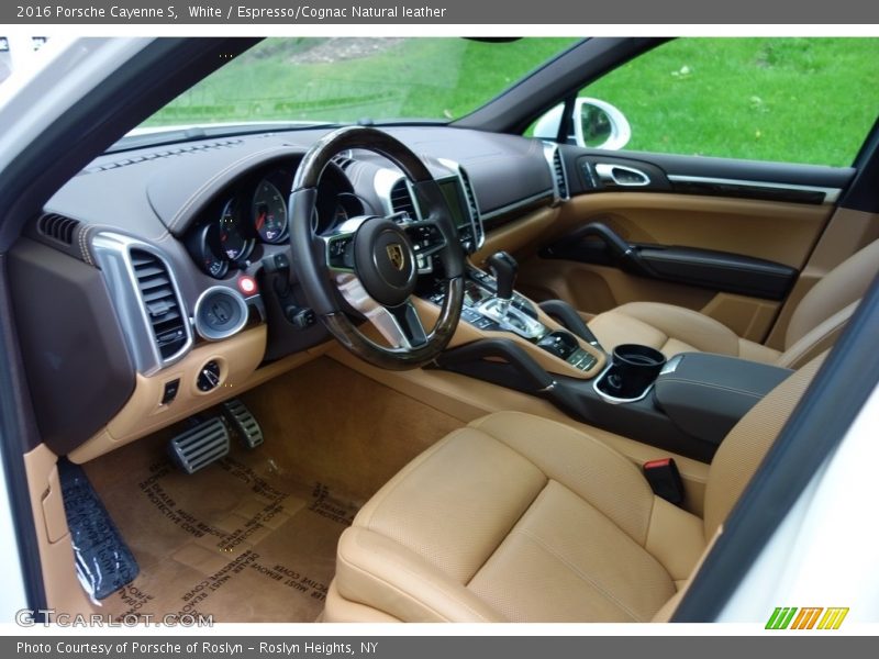  2016 Cayenne S Espresso/Cognac Natural leather Interior