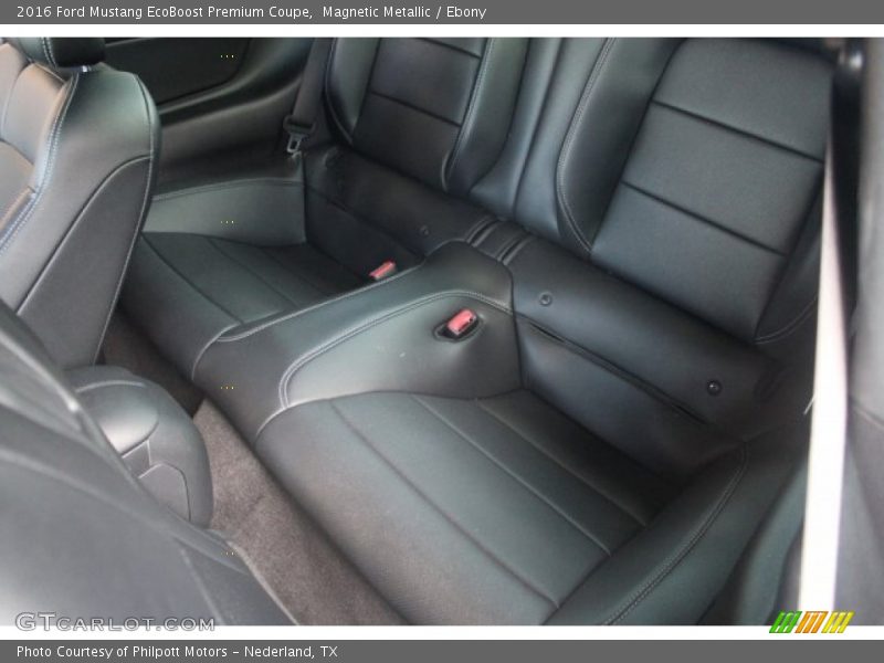 Magnetic Metallic / Ebony 2016 Ford Mustang EcoBoost Premium Coupe