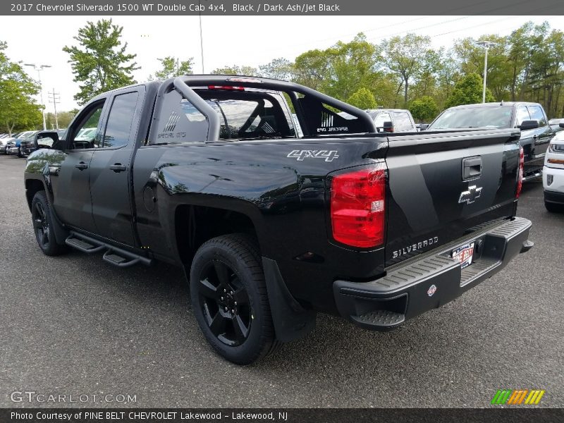 Black / Dark Ash/Jet Black 2017 Chevrolet Silverado 1500 WT Double Cab 4x4