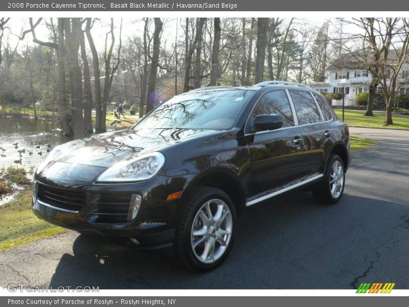 Basalt Black Metallic / Havanna/Sand Beige 2008 Porsche Cayenne Tiptronic