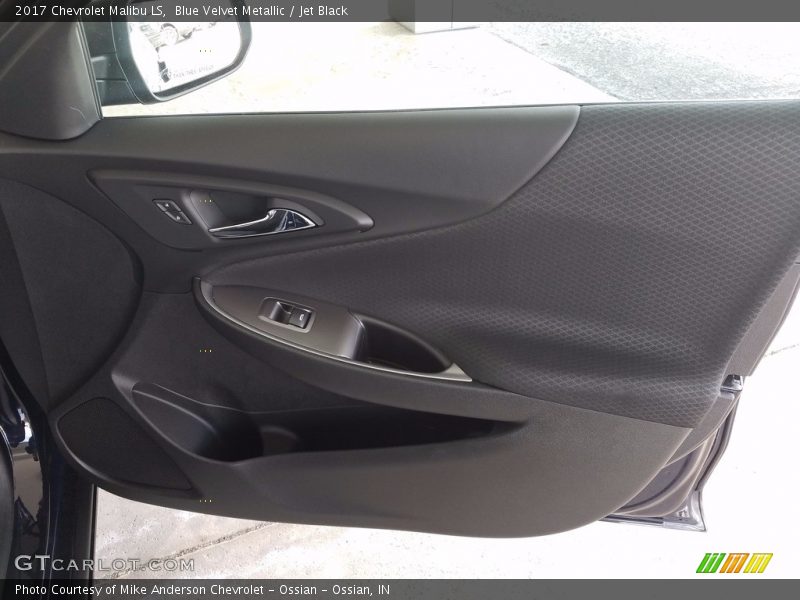 Blue Velvet Metallic / Jet Black 2017 Chevrolet Malibu LS