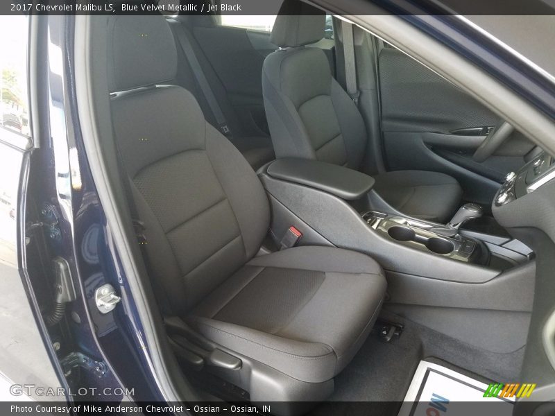 Blue Velvet Metallic / Jet Black 2017 Chevrolet Malibu LS