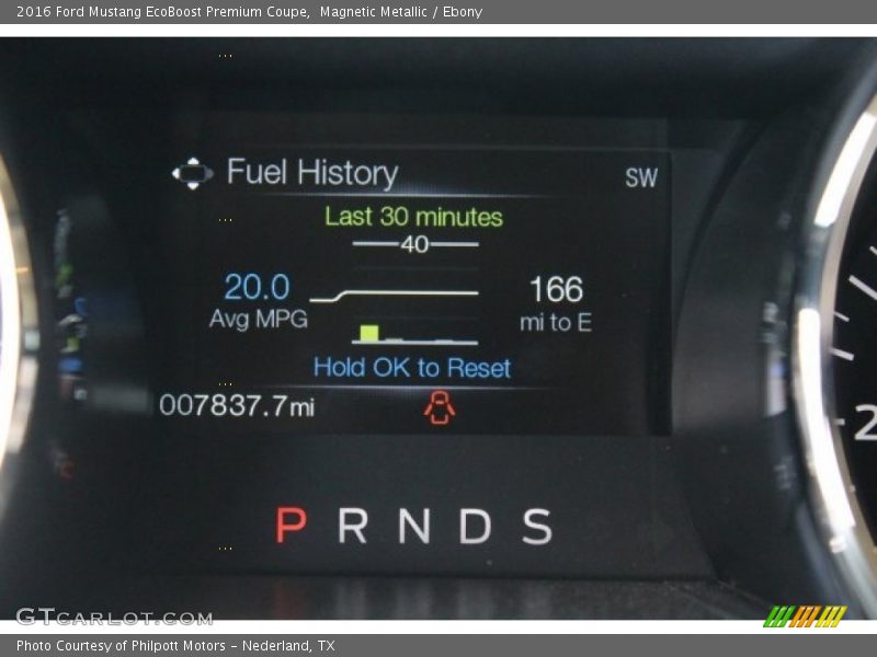 Magnetic Metallic / Ebony 2016 Ford Mustang EcoBoost Premium Coupe