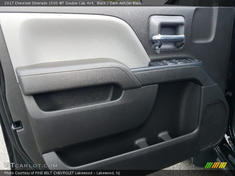 Black / Dark Ash/Jet Black 2017 Chevrolet Silverado 1500 WT Double Cab 4x4