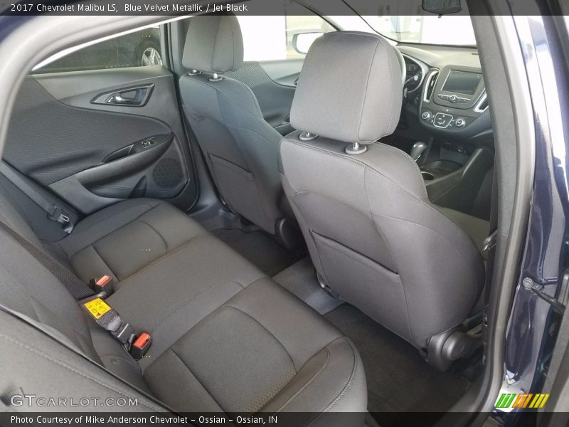 Blue Velvet Metallic / Jet Black 2017 Chevrolet Malibu LS