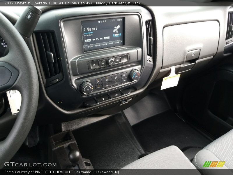Black / Dark Ash/Jet Black 2017 Chevrolet Silverado 1500 WT Double Cab 4x4