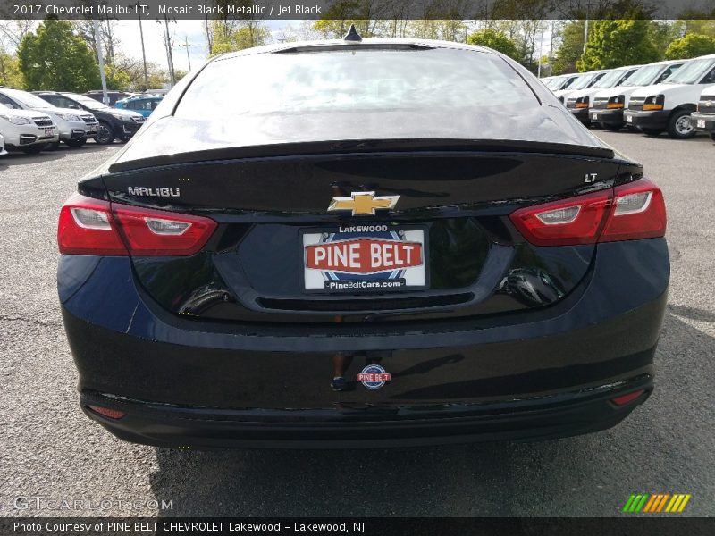 Mosaic Black Metallic / Jet Black 2017 Chevrolet Malibu LT