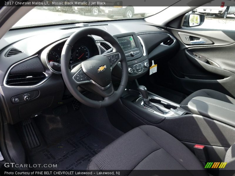 Mosaic Black Metallic / Jet Black 2017 Chevrolet Malibu LT