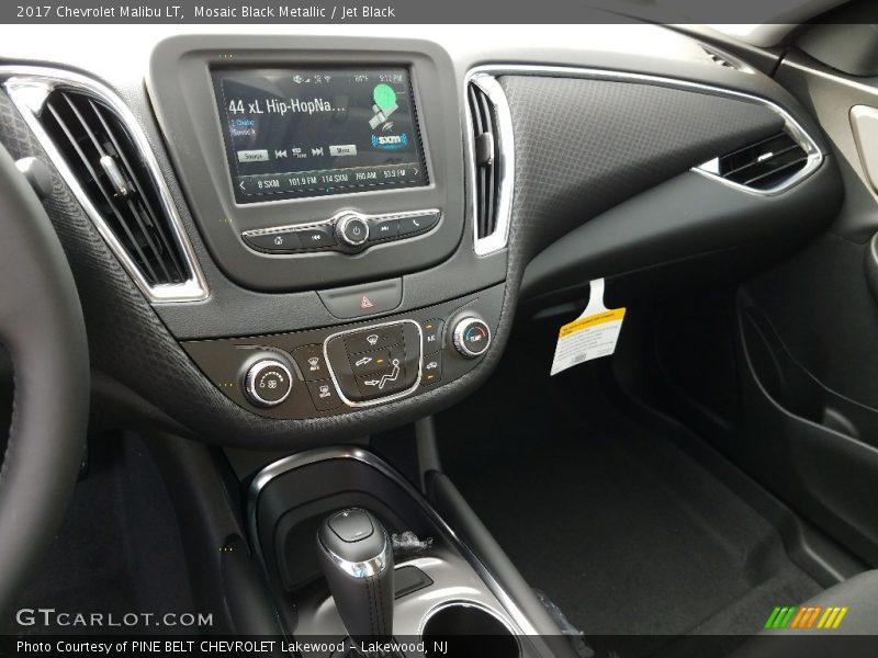 Mosaic Black Metallic / Jet Black 2017 Chevrolet Malibu LT
