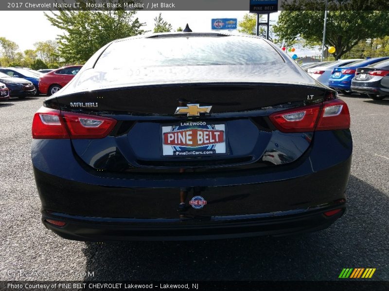 Mosaic Black Metallic / Jet Black 2017 Chevrolet Malibu LT