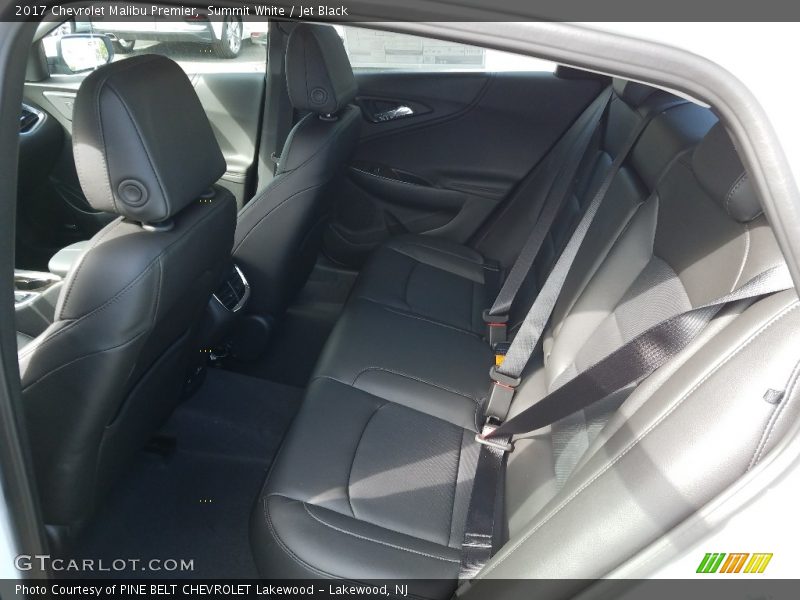 Summit White / Jet Black 2017 Chevrolet Malibu Premier