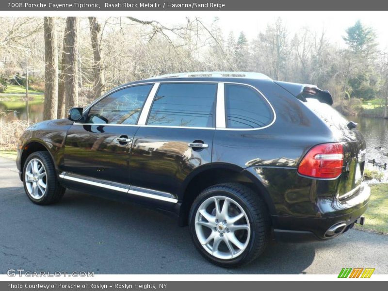 Basalt Black Metallic / Havanna/Sand Beige 2008 Porsche Cayenne Tiptronic