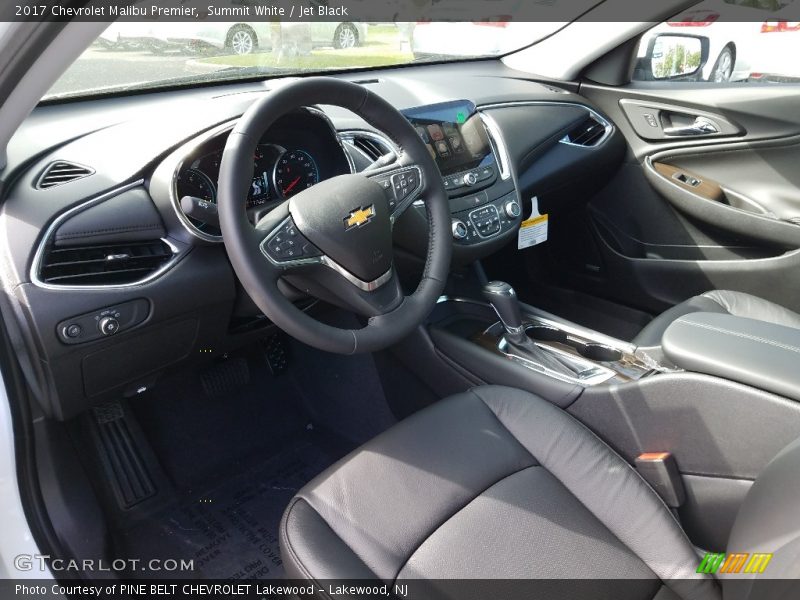 Summit White / Jet Black 2017 Chevrolet Malibu Premier