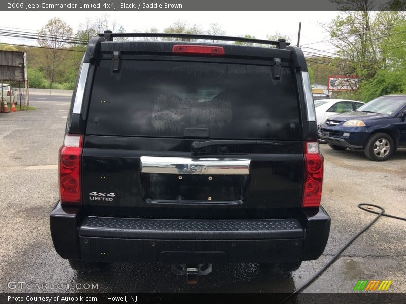 Black / Saddle Brown 2006 Jeep Commander Limited 4x4