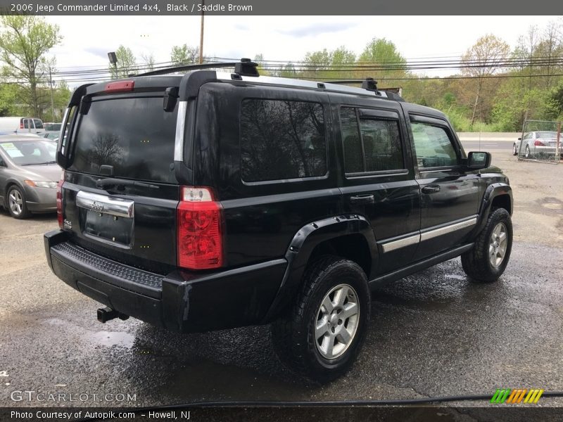 Black / Saddle Brown 2006 Jeep Commander Limited 4x4