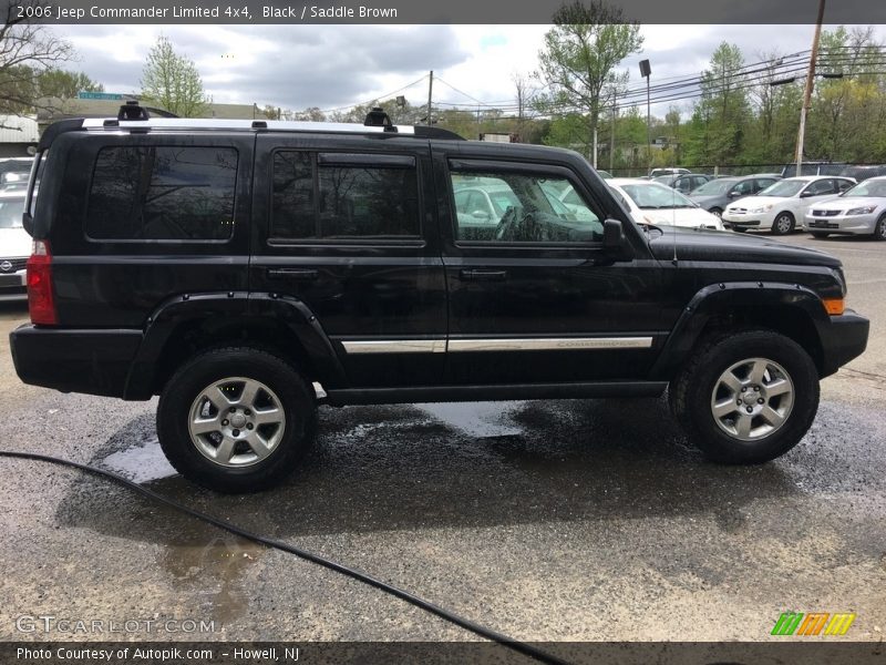 Black / Saddle Brown 2006 Jeep Commander Limited 4x4
