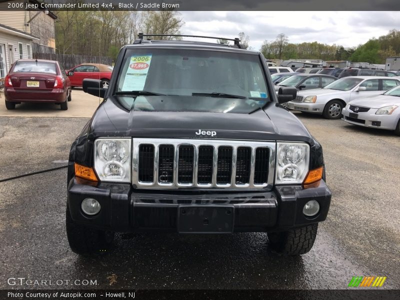 Black / Saddle Brown 2006 Jeep Commander Limited 4x4