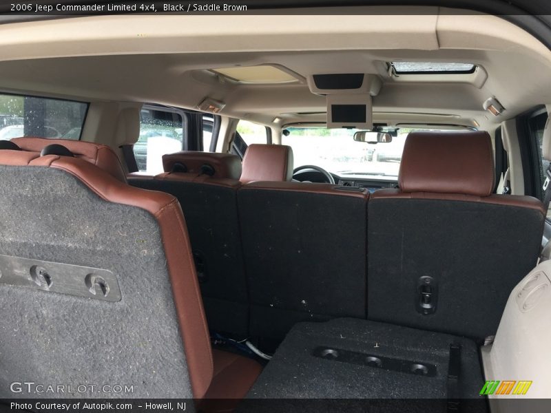 Black / Saddle Brown 2006 Jeep Commander Limited 4x4