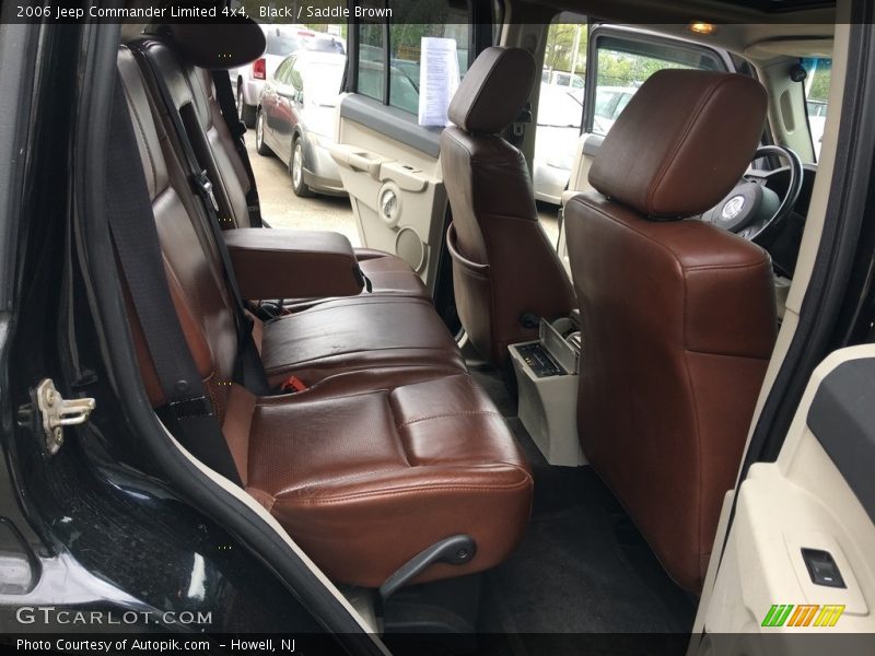 Black / Saddle Brown 2006 Jeep Commander Limited 4x4