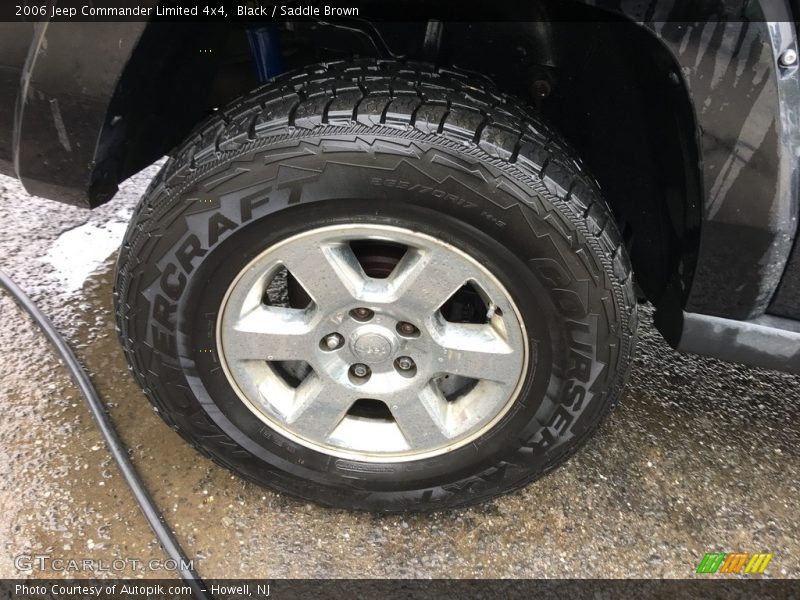 Black / Saddle Brown 2006 Jeep Commander Limited 4x4