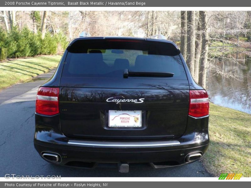 Basalt Black Metallic / Havanna/Sand Beige 2008 Porsche Cayenne Tiptronic