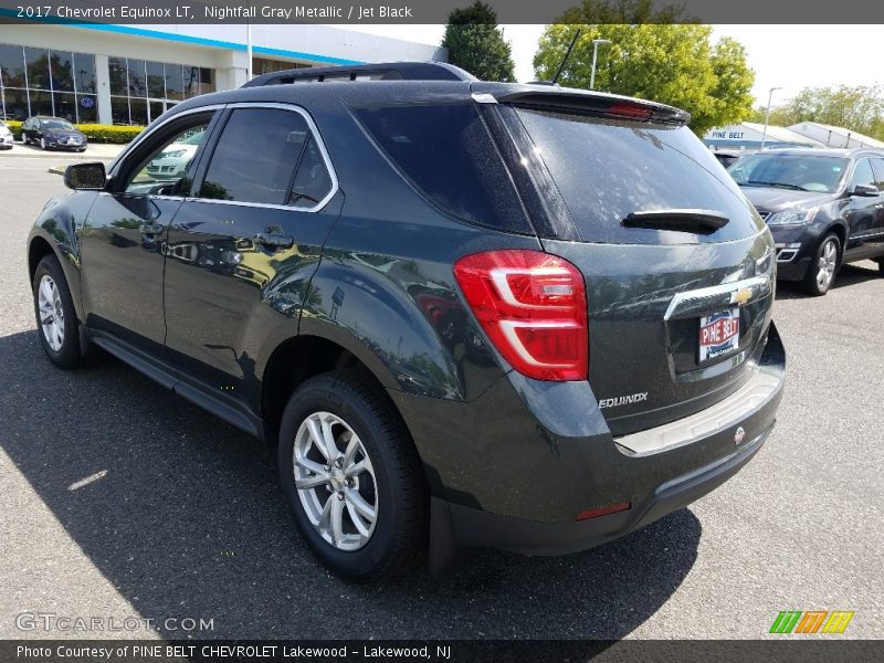 Nightfall Gray Metallic / Jet Black 2017 Chevrolet Equinox LT