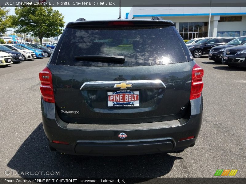 Nightfall Gray Metallic / Jet Black 2017 Chevrolet Equinox LT