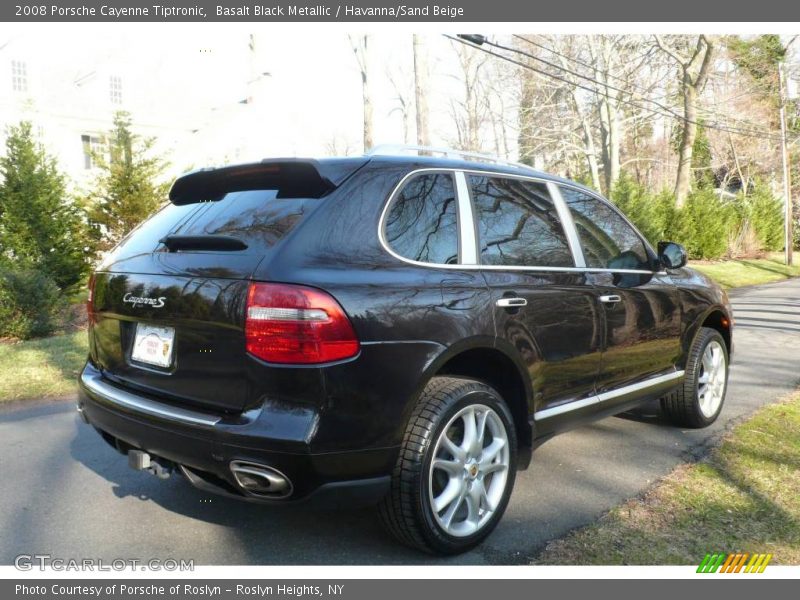 Basalt Black Metallic / Havanna/Sand Beige 2008 Porsche Cayenne Tiptronic