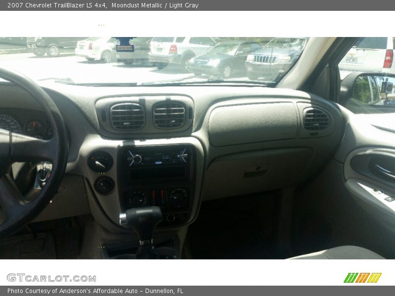 Moondust Metallic / Light Gray 2007 Chevrolet TrailBlazer LS 4x4